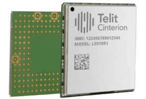 The telit circuiton microelectronics module.