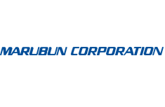 The image shows the logo of Marubun Corporation, with the name written in blue capital letters.